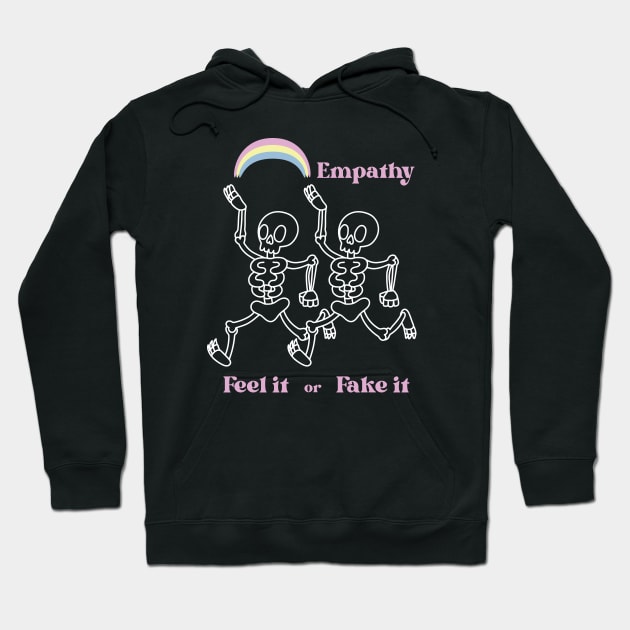 Feel it or fake it Hoodie by DoctorBillionaire